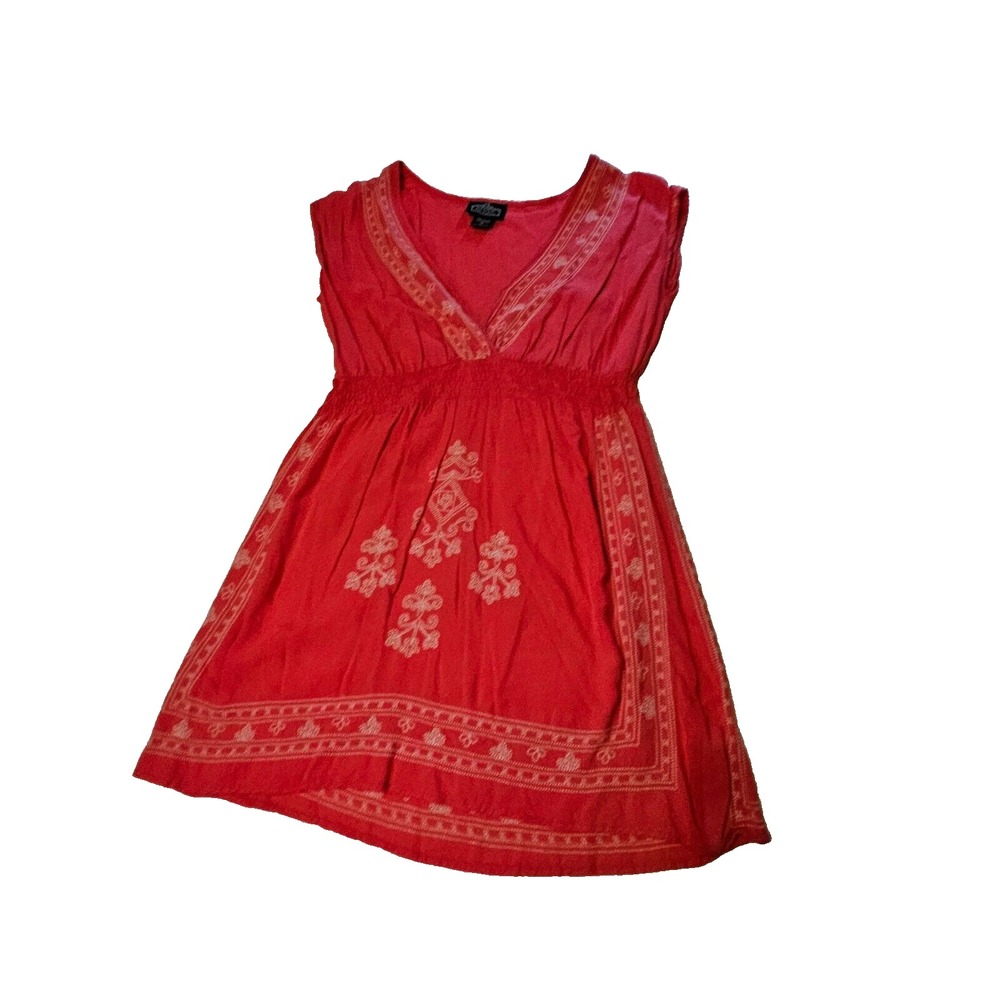 Angie Boho/Hippie/Festival Sothwestern Pink Mini Womens Dress SZ S Beachy,Travel